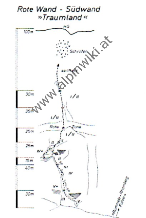 Rote Wand Südwand -Traumland - BST 1988-5
