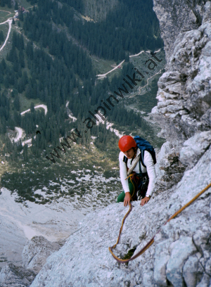 Rudi Mitzdorf, mein Seilpartner bei der Erstbegehung 1983